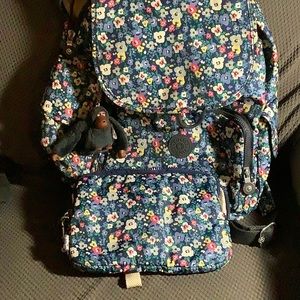 Kipling backpack an wallet